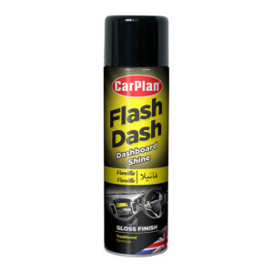 CARPLAN FLASH DASH DASHBOARD SPRAY HIGH GLOSS SHINE - VANILLA 500 ml