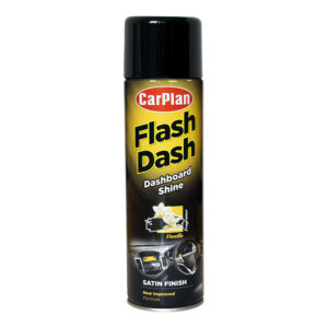CARPLAN FLASH DASH DASHBOARD SPRAY(SILICONE FREE)SATIN - VANILLA 500 ml
